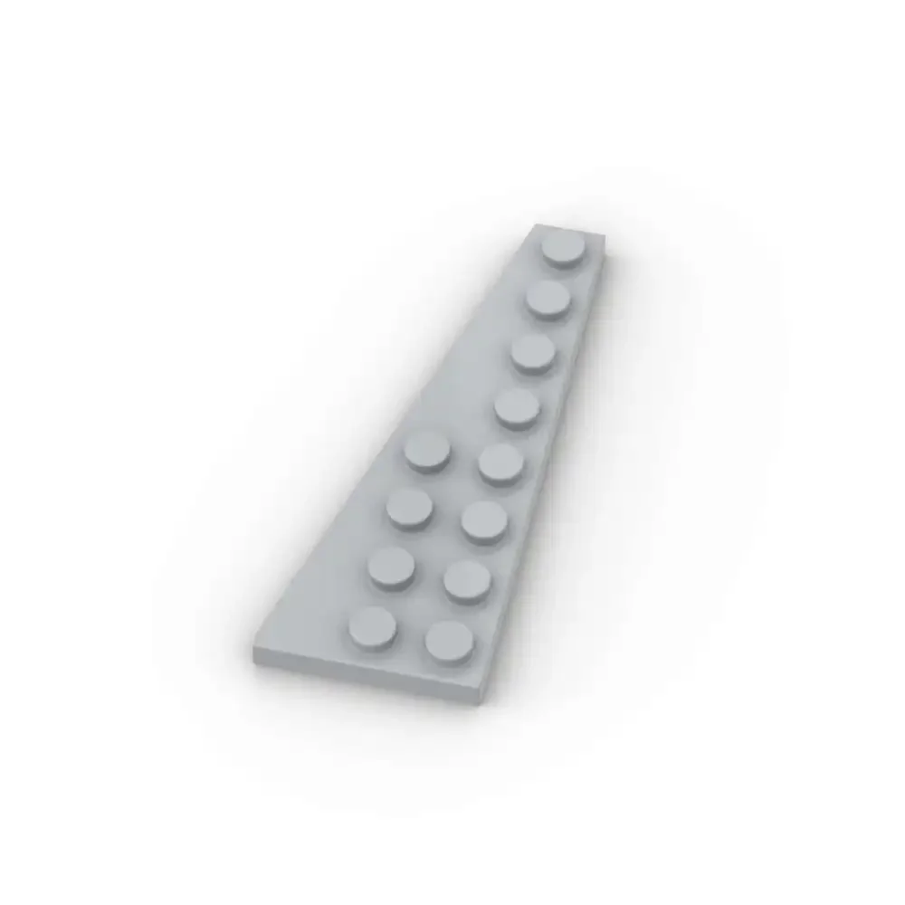 MOC 10 STKS Deel Bricks 3544 8x3 Wedge Links Plaat Bouwstenen Set Huis Kasteel Board Puzzel DIY Monteren Speelgoed Kinderen Geschenken