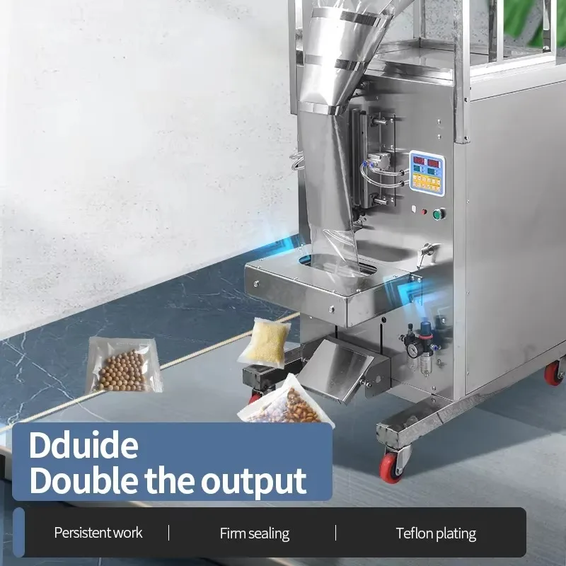 Automatic Ice Cube Packing Machine Ice Packet Machine Ice Bag Packaging Machine For Small Business