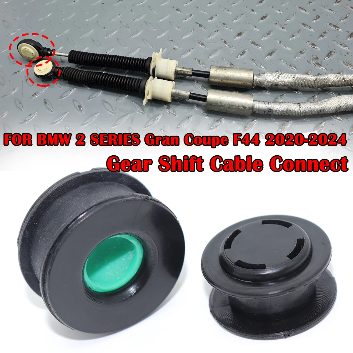 

FOR BMW 2 SERIES Gran Coupe F44 Manual Gearbox Shift Cable Linkage Control Bushing Gear Shifter Lever Selector End Rod Connect