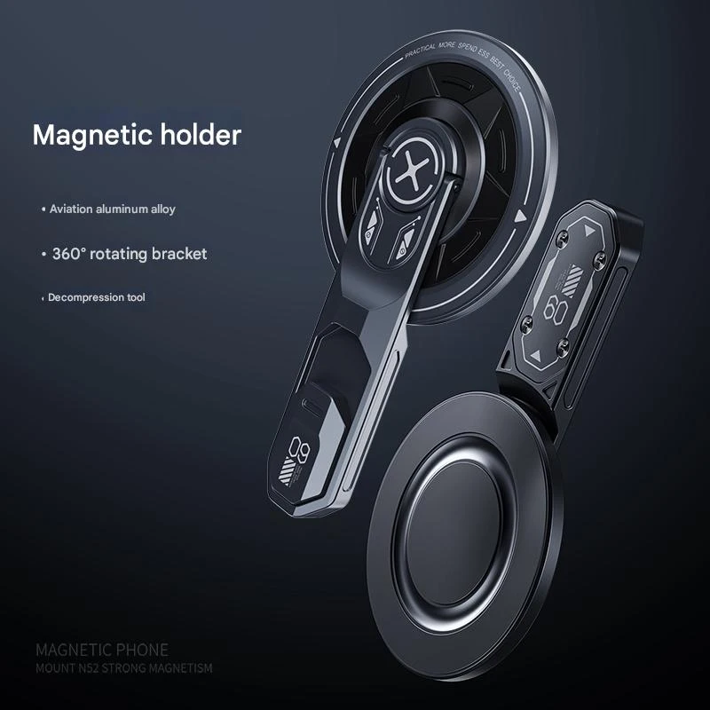 

Магнитный держатель телефона Magsafe 360° ° Вращающийся съемный декомпрессионный держатель телефона