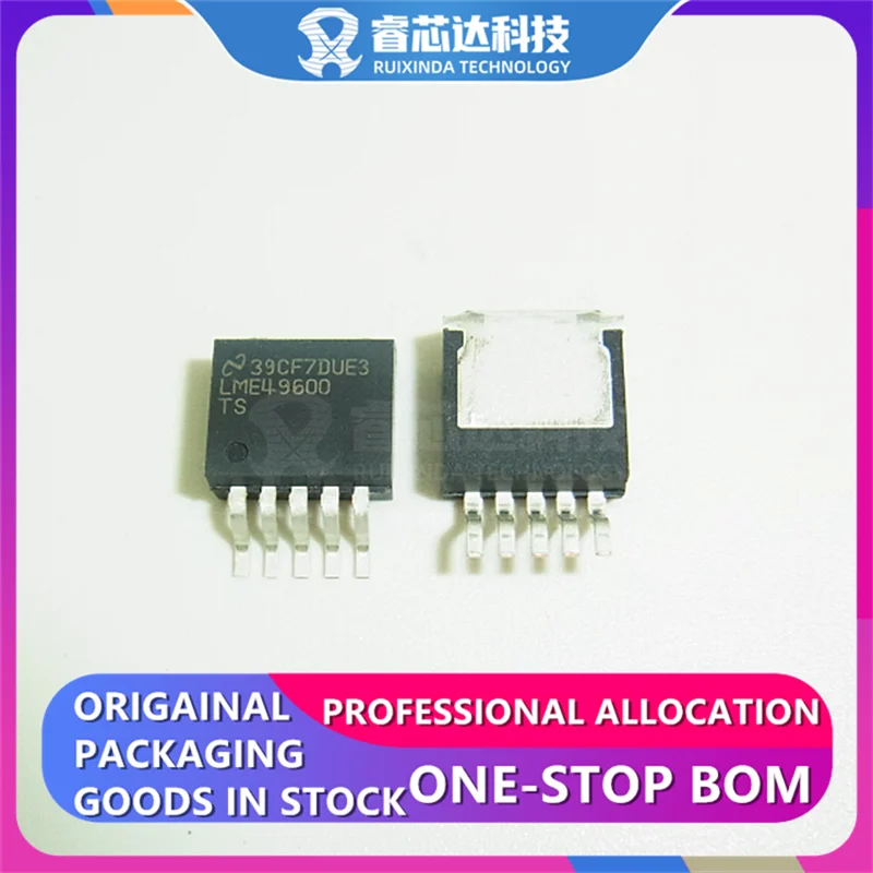 LME49600TS TO263-5 LME49600TS/NOPB LME49600 Amplifier IC 1-Channel (Mono) Class AB DDPAK/TO-263-5 IC AMP CLASS AB MONO 500MW