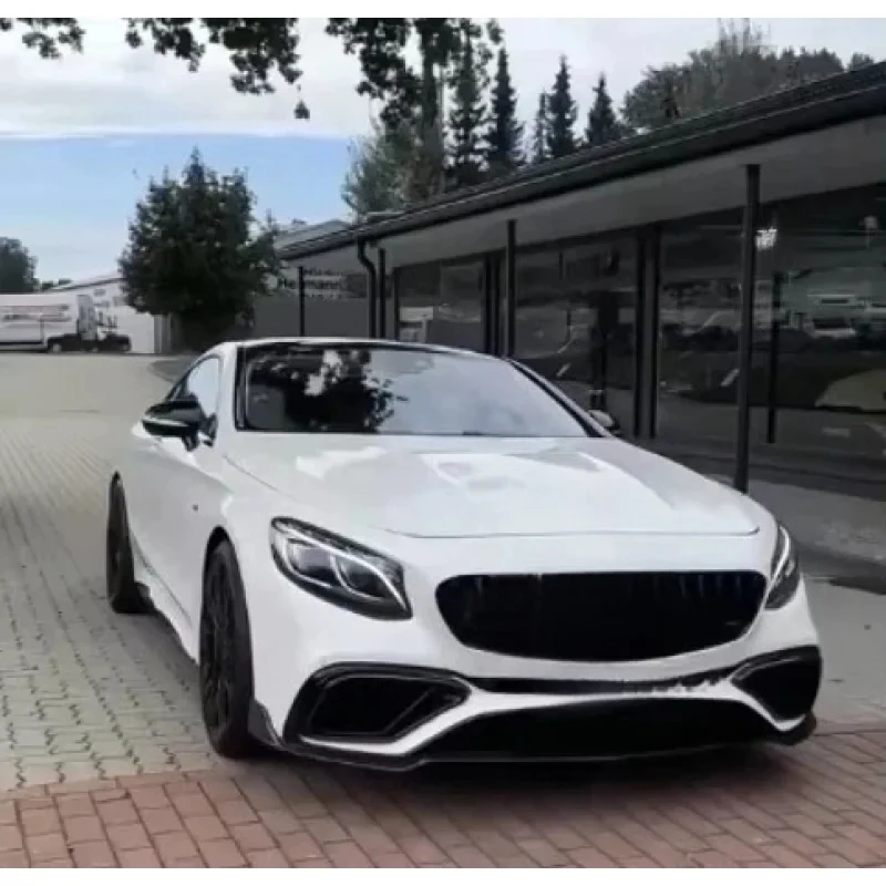 

Auto Facelift Refit Body Kit S Class W223 2020-2023 Upgrade to C217 Scoupe Front+Rear Bumper Assembly