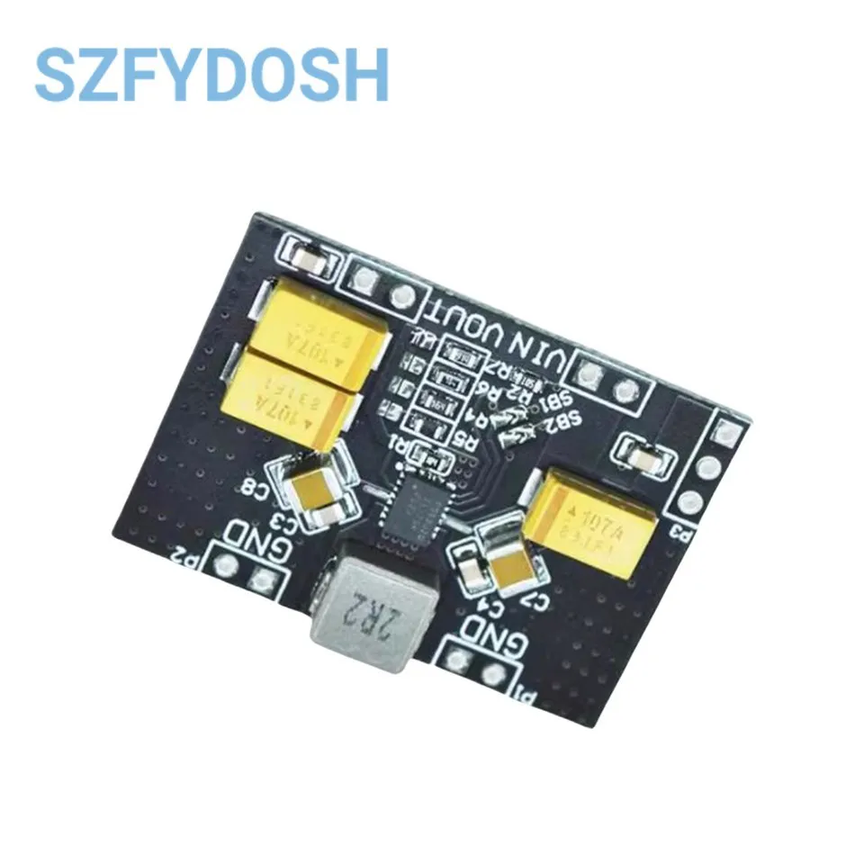 TPS63020 modul daya otomatis buck, 2.5V 3.3V 4.2V 5V baterai lithium riak rendah