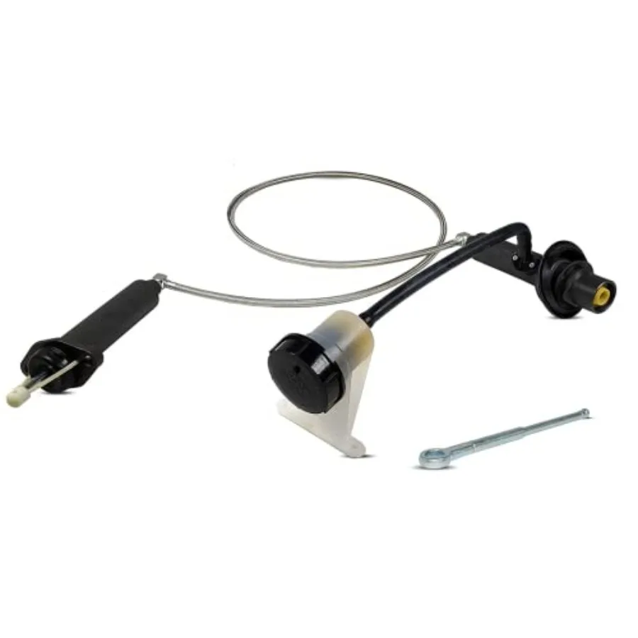 أسطوانة القابض الرئيسية والرقيق المملوءة مسبقًا مع مجموعة خط لتطبيقات الشاحنات الثقيلة بما في ذلك Ram 1500 2500 3500 Luj