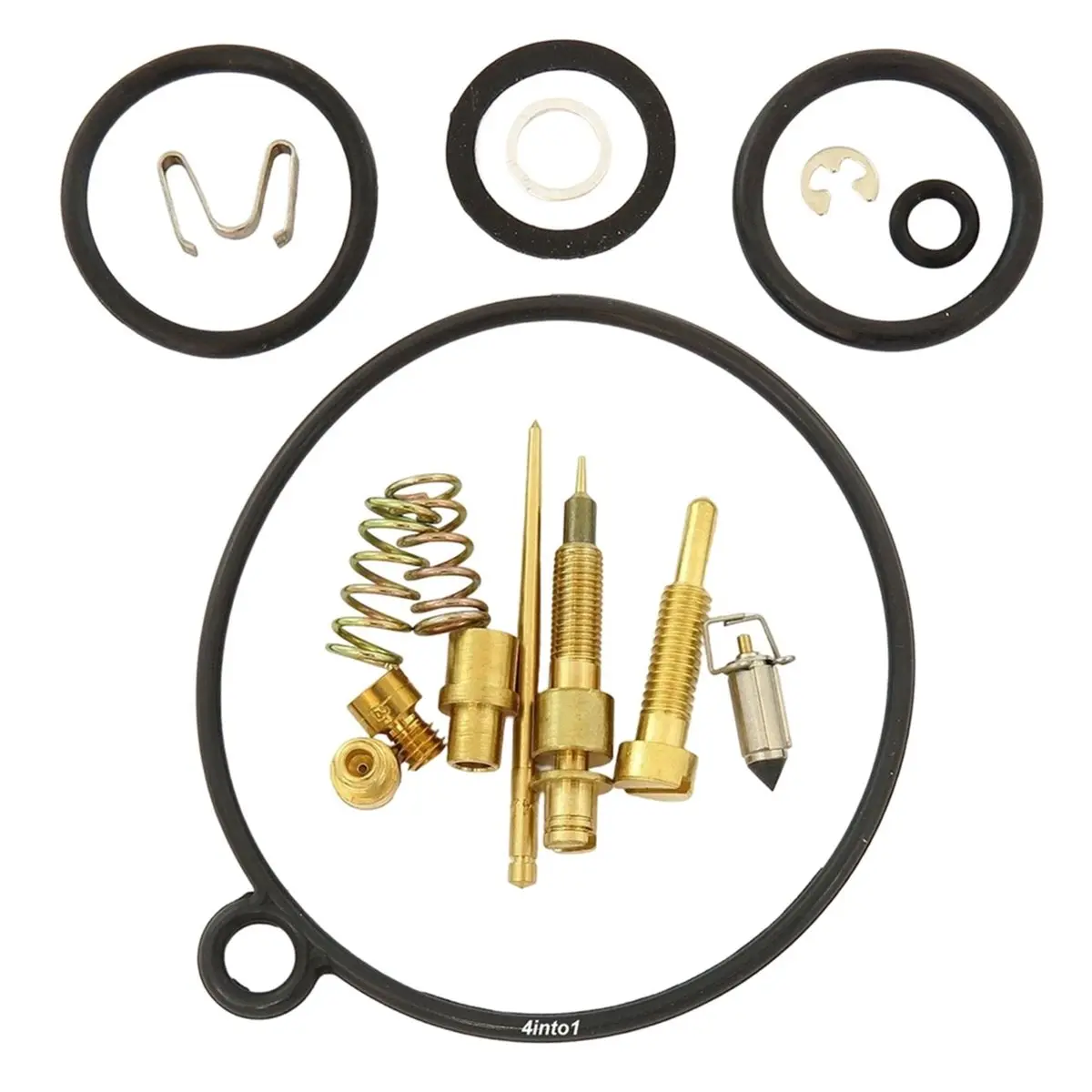 Compatible Motorcycle Carburetor Rebuild Carb Repair Kit SP70-CT71 for CT70 Trail 70 1978-1981 Carburetor Gaskets Set