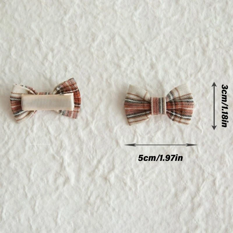 M76C 5 أزواج من إكسسوارات الشعر على شكل فراشة للفتيات الصغيرات، دبابيس شعر آمنة للتثبيت بشكل عصري لأعياد الميلاد والمناسبات