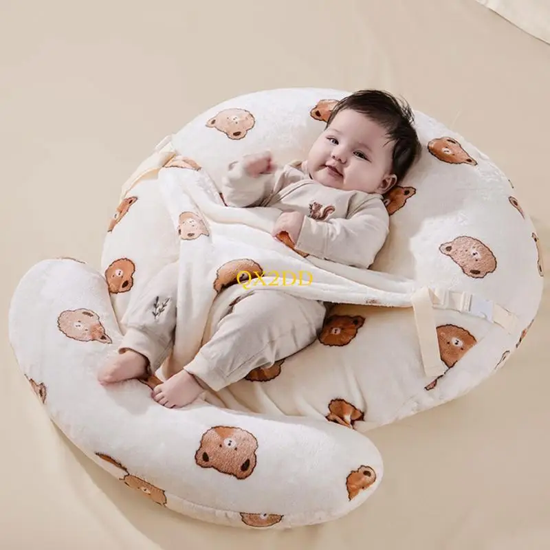Infant Anti Milk Spit Up Pillow Support Cushion with Scientific Slope Designing view 5