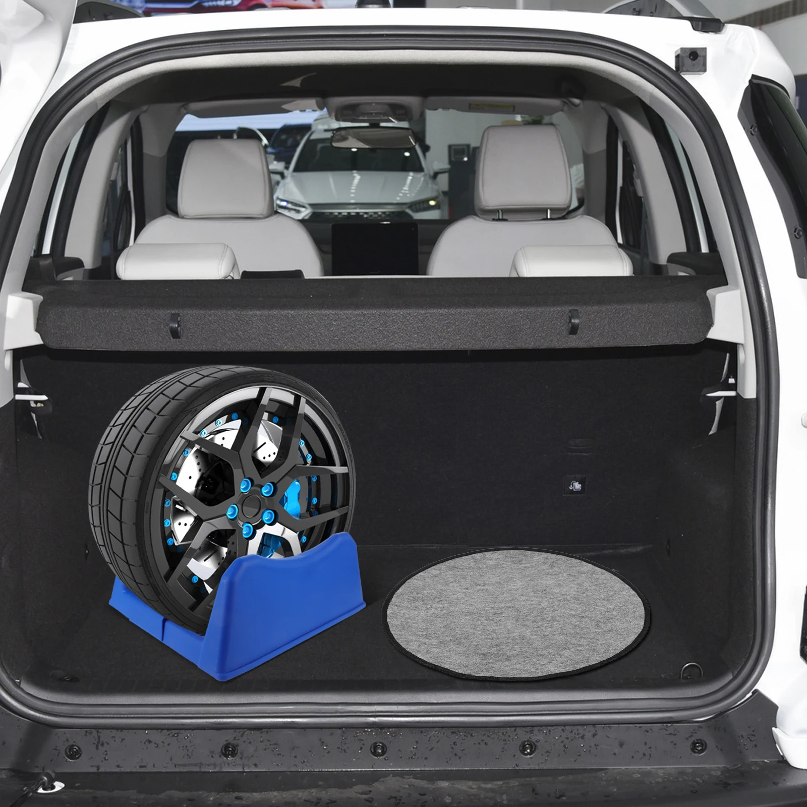 

4pcs Car Tire Dust Cover Lightweight Wheel Felts Storage Protectors Extending Lifespan Vehicle Accessories Spare Parts