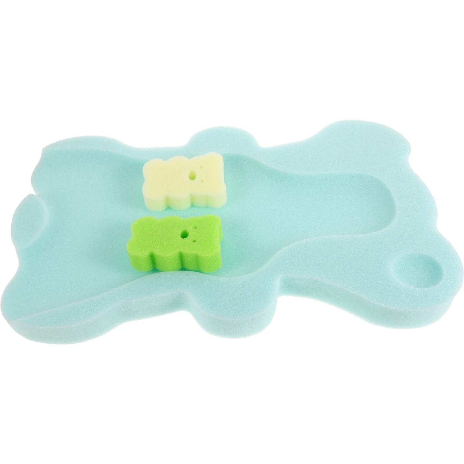 

Baby Bath Mat Infant Bathing Sponge Pad Newborn Bath Tub Seat Support Non Slip Soft Comfortable Machine Washable