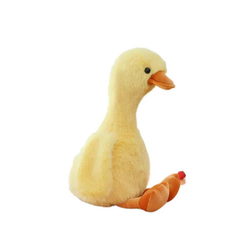 Brinquedo de Pelúcia de Pato Kawaii, Boneca de Pelúcia, Almofada de Dormir Aconchegante para Crianças, Presente de Aniversário, Pato de Pelúcia Fofo para Crianças