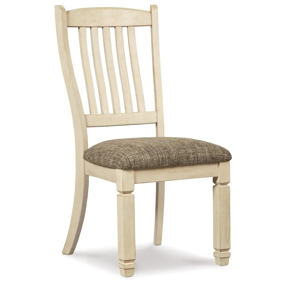 

Bolanburg 20" Upholstered Dining Room Chair, Set of 2, Antique White