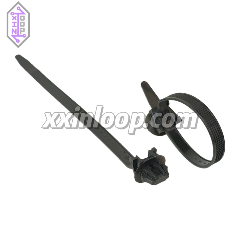 HF0201 PP9104301 PP9102503 Кабельные стяжки Соединители Овальное отверстие Тип заглушки Nylon66 PP Материал 12 × 7 мм Апертура 0,8-3,0 мм Толщина листа