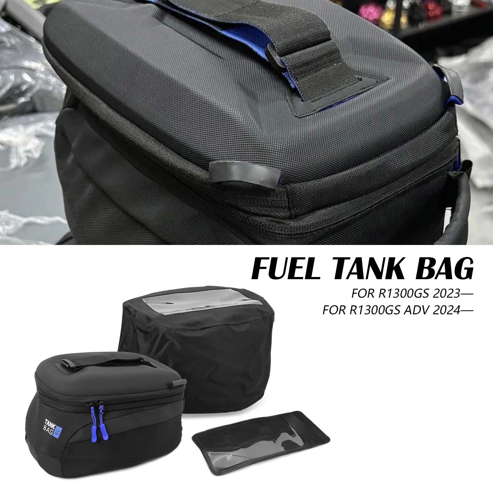 New For BMW R1300GS Adventure r1300gs adv 2024- Motorcycle Accessories Tank Bag Fuel Tank Bag Waterproof R1300GS 2023-