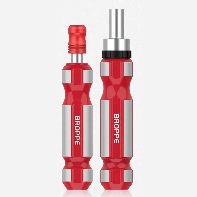 Tournevis à cliquet 1/4 ", poignée, tournevis autobloquant, porte-embout, tige hexagonale magnétique, tournevis, outils de conduite