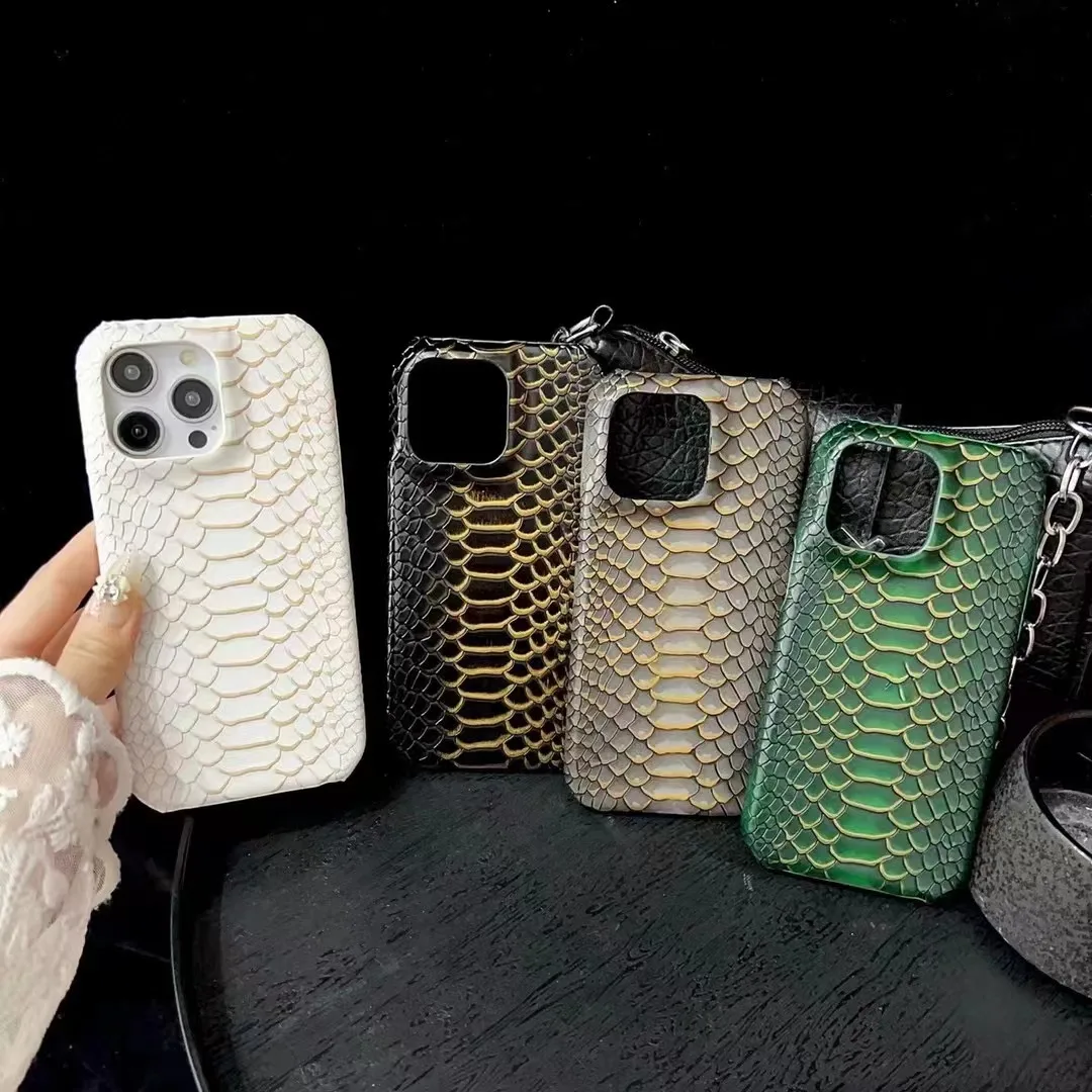 Python Pattern Hot Stamping Suitable for iPhone 17air Phone Case 16promax Half Pack 15pro Anti Drop 14 13 12 Protective Cover