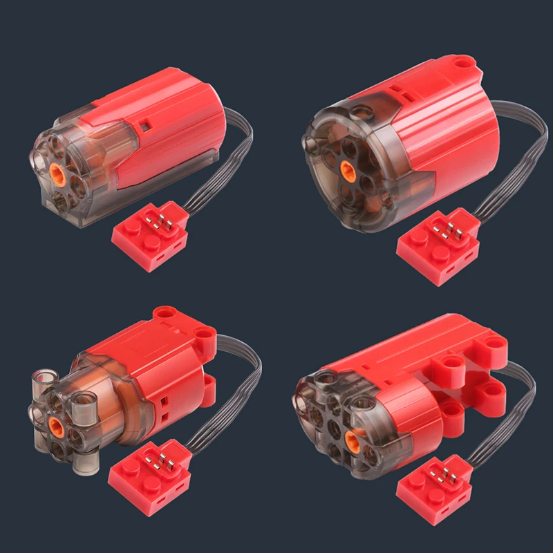 MOC Building Block Parts Motor  Servo Motor  Rotating Machinery PF Model Sets Enhanced Version Compatible Lego 88004 8883 8881