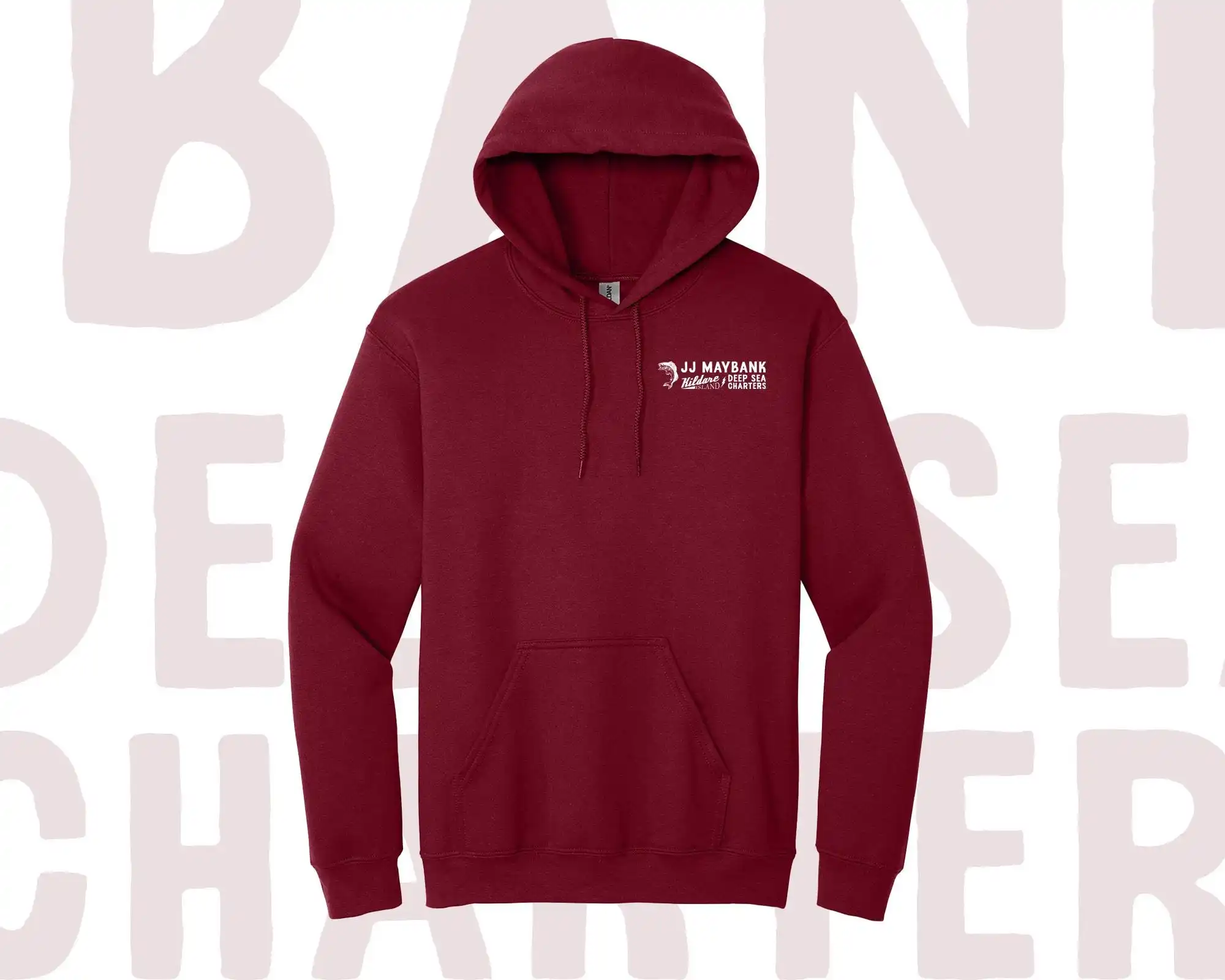 Original Post JJ Maybanks Fishing Charters OBX Hoodie