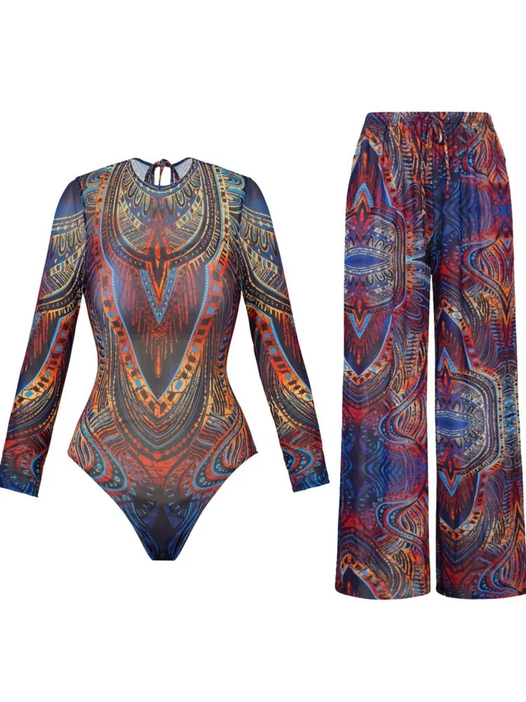 2ピースセット水着とパンツセクシー水着女性夏水着ビキニセットビーチカバーアップ水着