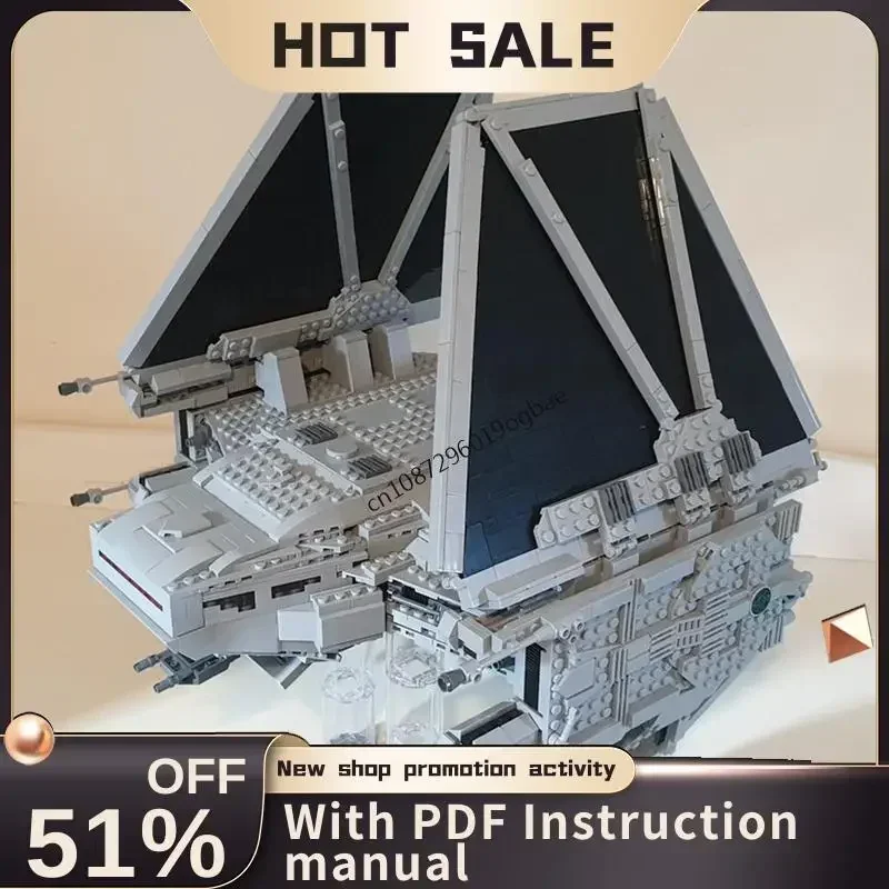 

New 2435Pcs Famous Star Battle Movie Moc Tie Echelon Spaceship Diy Creative Ideas Childs Toys Birthday Gifts Building Blocks