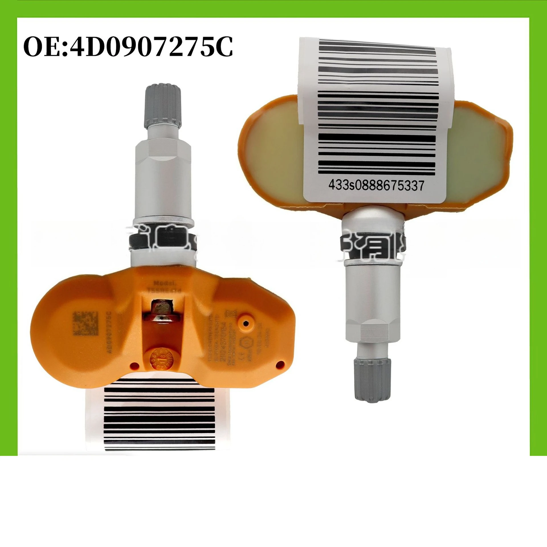 

4D0907275C 1/4pcs TPMS Tire Pressure Monitor Sensor for Volkswagen PHAETON 2004-2006 for Audi A8 Quattro 2003-2009 for Bentley