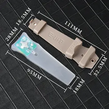 戰術FMA頭盔安全閃光燈求生號誌燈防水燈戶外裝備,適用於狩獵、健行、騎行 10 最佳銷售 頭盔燈戰術 - №10