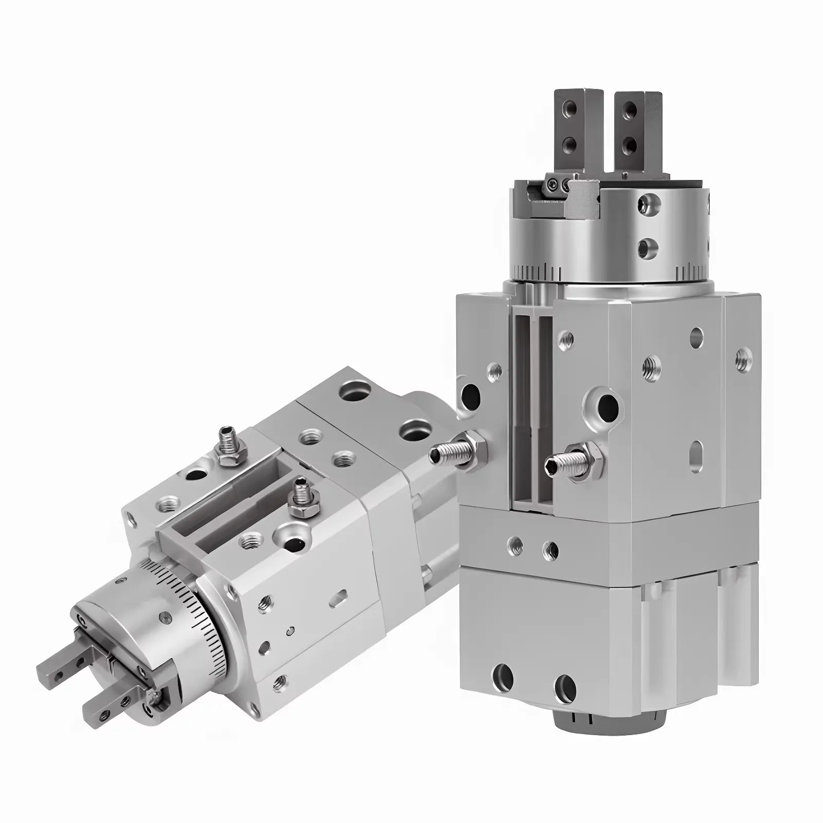 Pneumatic Swing Gripper Rotary Clamping Finger Cylinder MRHQ10D/16D-90S-180S-N