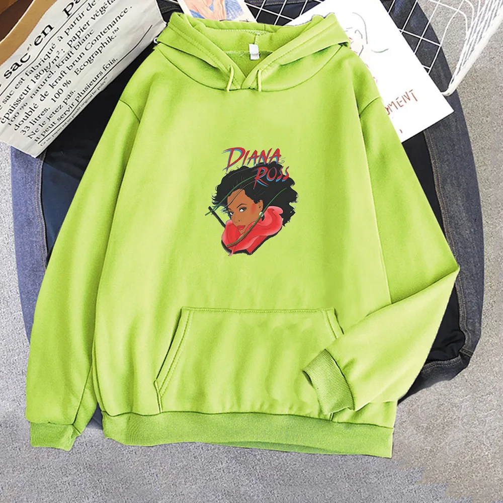 

Diana Ross Famous Actor Singer Aesthetic Hoodie Funko Pop Fashion Sweatshirt Long Sleeve Casual Clothing Moletom Soft Hoody Kids