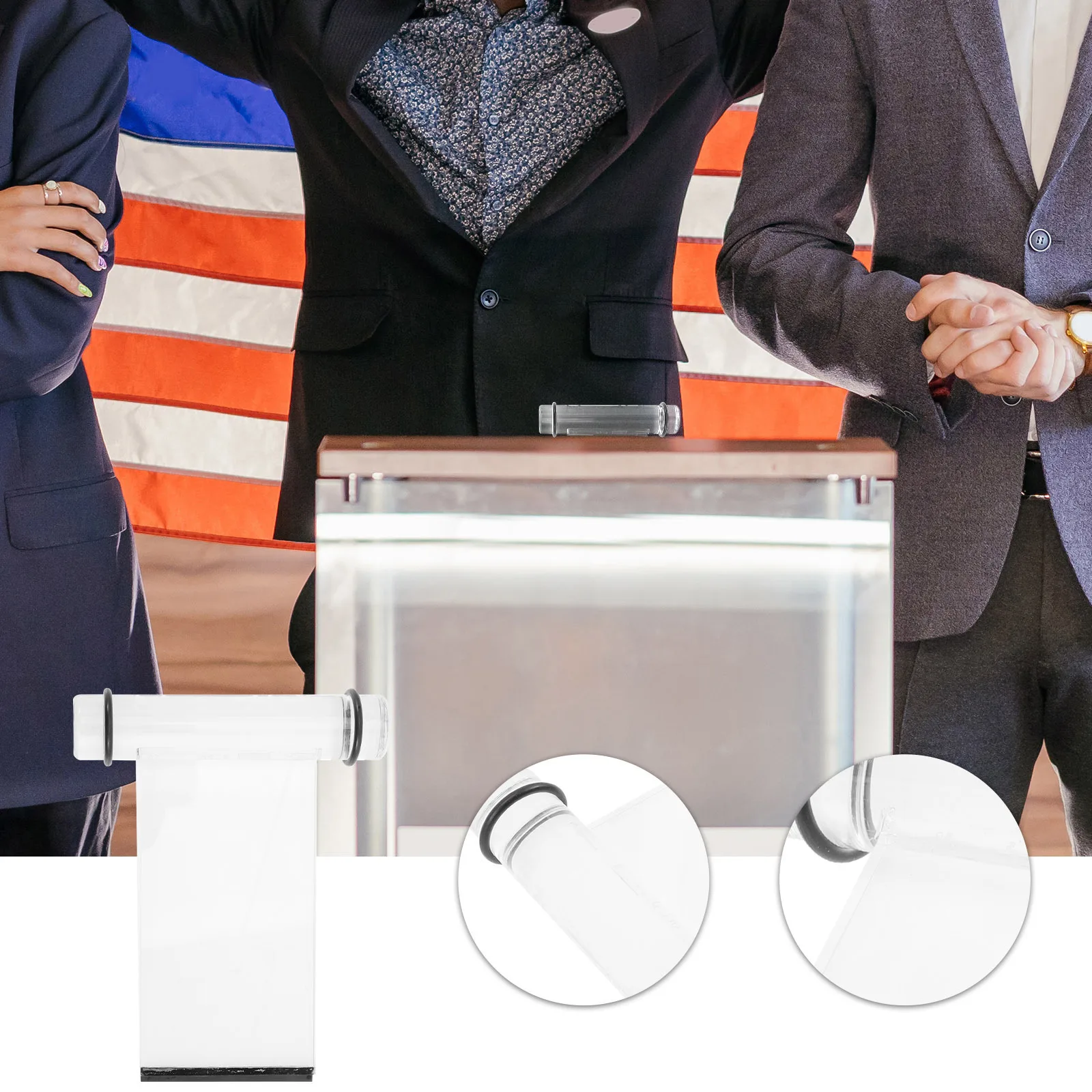 

Money Paddle with Rubber Rings for Noise Reduction and Protection Acrylic Money Paddles