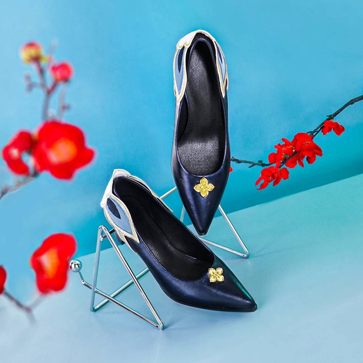 

In stock Cosplay Honkai: Star Rail Ruan mei Cosplay Women Cos Anime Games Prop Shoes Accessory
