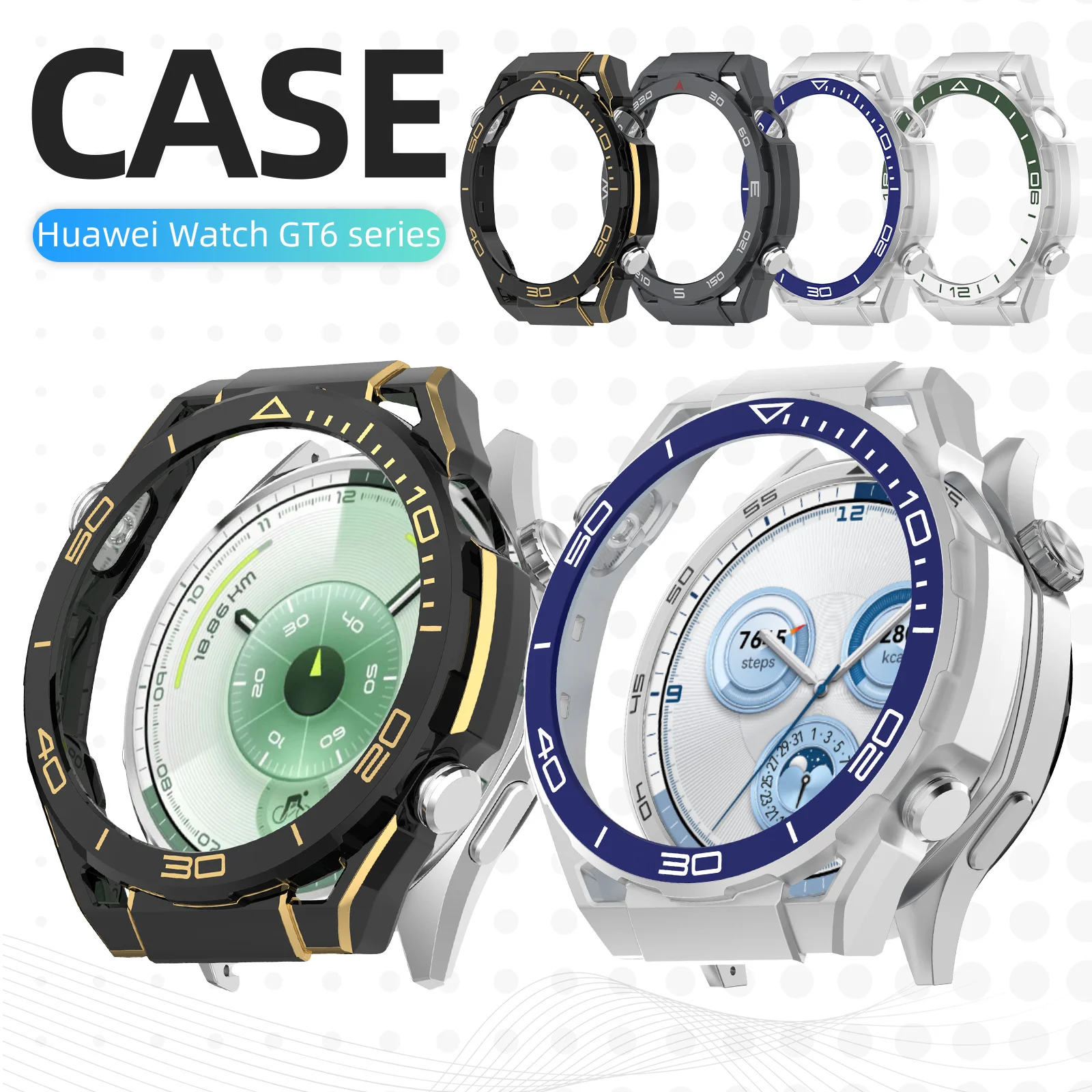

Hard Case For Huawei Watch GT6 46mm / GT6 Pro 46mm Change To Ultimate Case PC Protector Bumper Cover For Huawei GT 6 Accessories