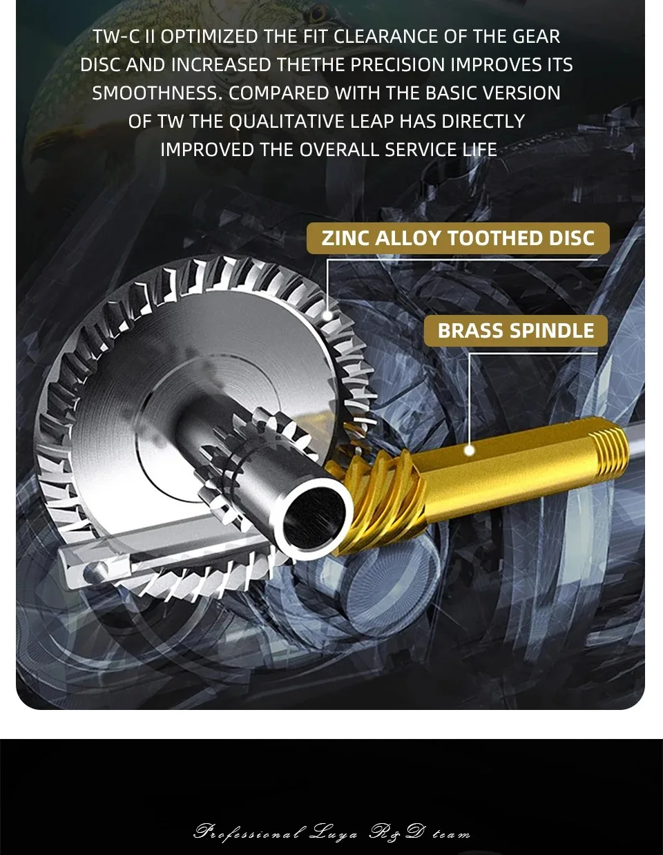 Okuma Original Nahtloses Spinnrad, Modelle 1000-2500-5000, Ausgestattet mit Stylischen Polarisierten Angelbrillen – Detail 7