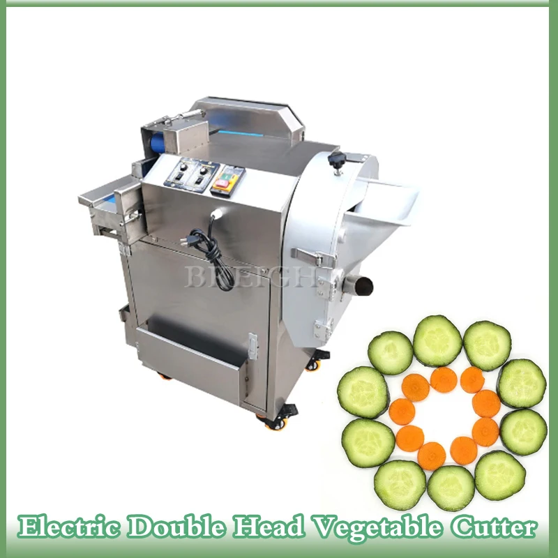 Large Industrial Stainless Steel Multifunctional Electric Vegetable Cutter