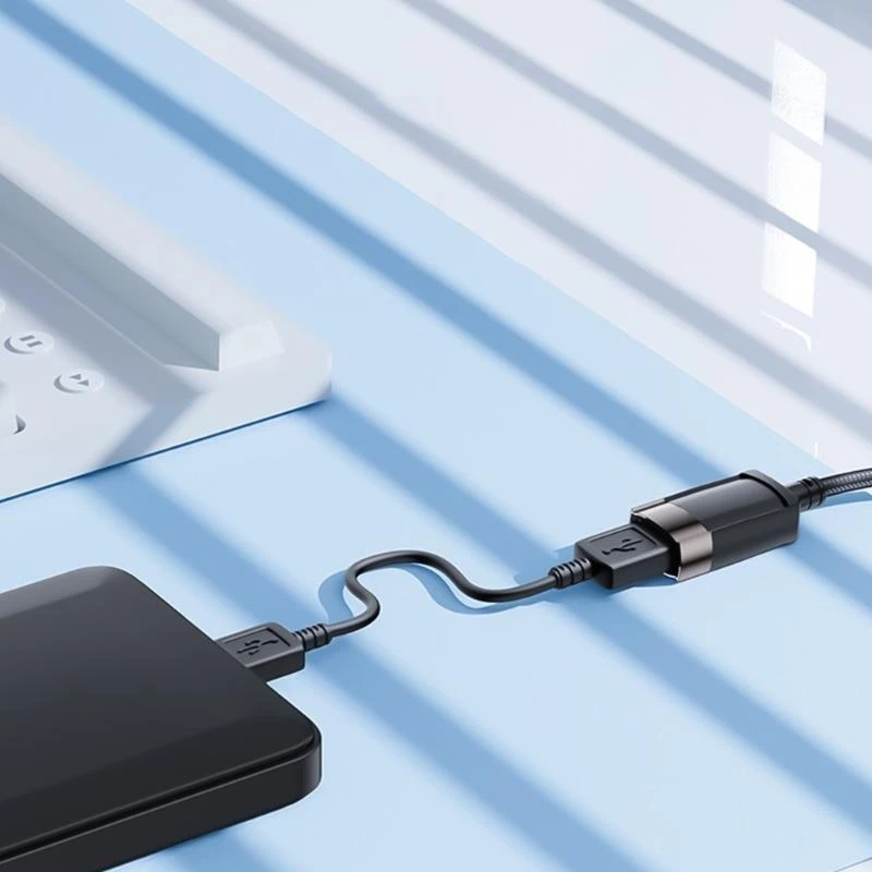 USB Extension Cable Fast Data Transfer Extender Male to Female USB2.0 Extension Cord for Printer Camera Accessories