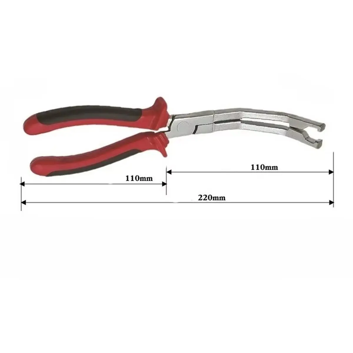 Universal Glow Plug Connector Pliers Engine Preheating Sensor Wiring Harness Terminal Dust Cover Removal Tool Elbow
