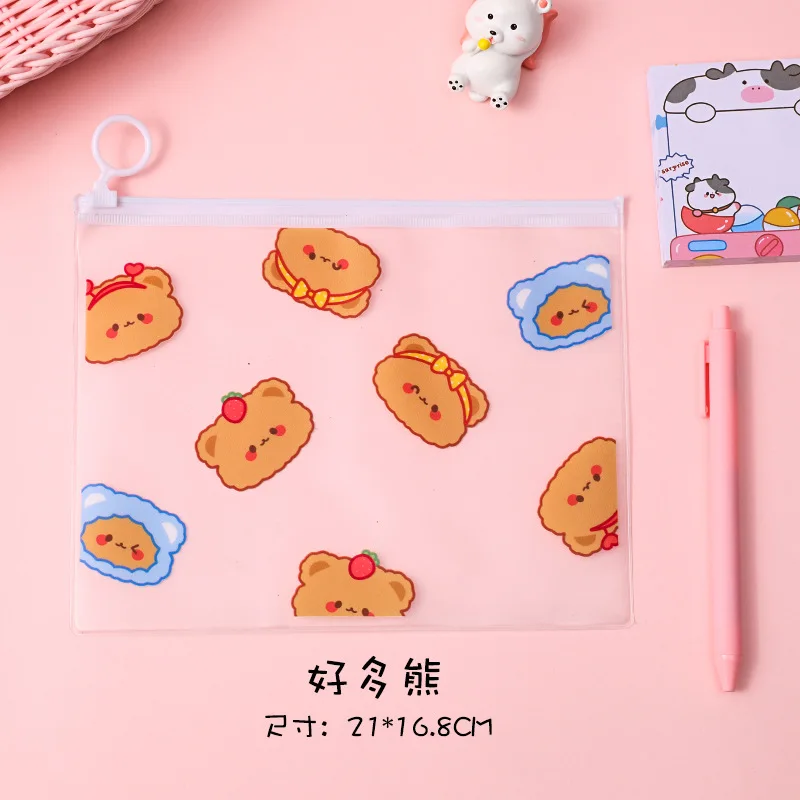 QuestionClear PVC Binder Pockets, Clear Zipper Folders, Notebook Binder, Fichiers, Rapports Binder