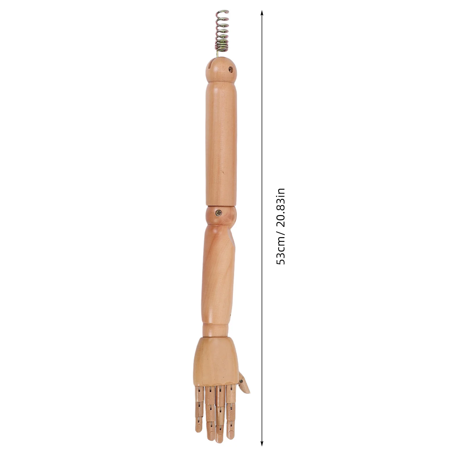 1 Pair Wooden Mannequin Arm: Poseable Kids Mannequin Display With Flexible Articulated Joints For Clothing Art Projects