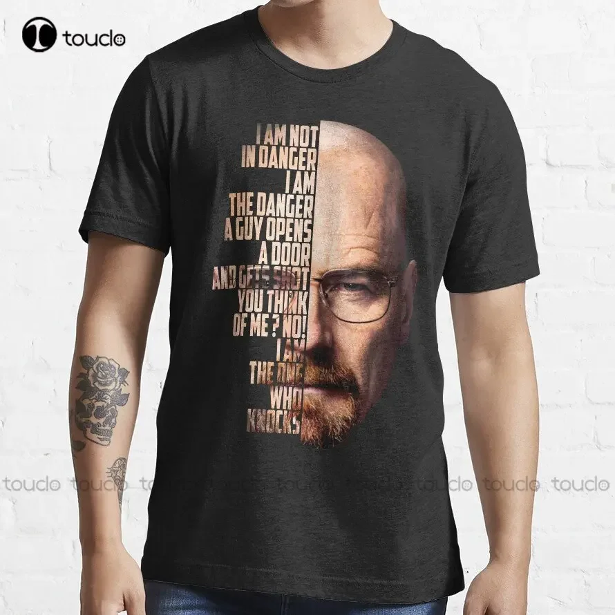 Breaking Bad - Bryan Cranston Trending T-Shirt Custom Aldult Teen Unisex Digital Printing Tee Shirts Custom Gift Xs-5Xl Tshirt