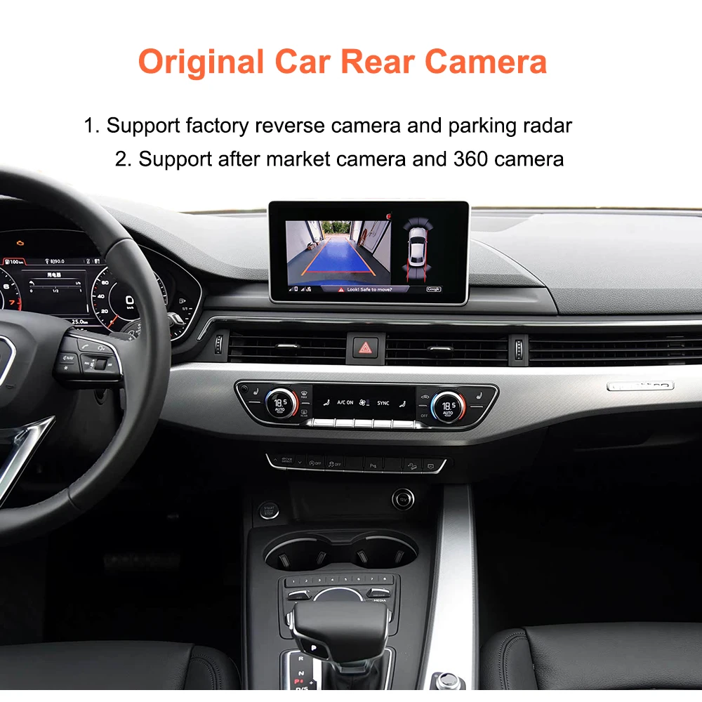 Bonroad OEM Bildschirm-Upgrade-Schnittstellen-Nachrüstsätze für Audi MIB MIB2 System A3 A4 A5 Q2 Q7 Q5L 8V Carplay Android Airplay Modul – Detail 9