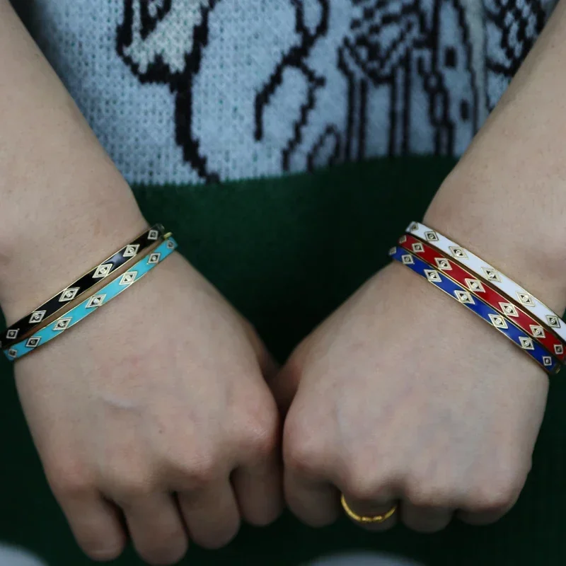 الذهب اللون عين الشر الإسورة سوار للنساء موضة المجوهرات التركية محظوظ سحر جديد 2025 #6