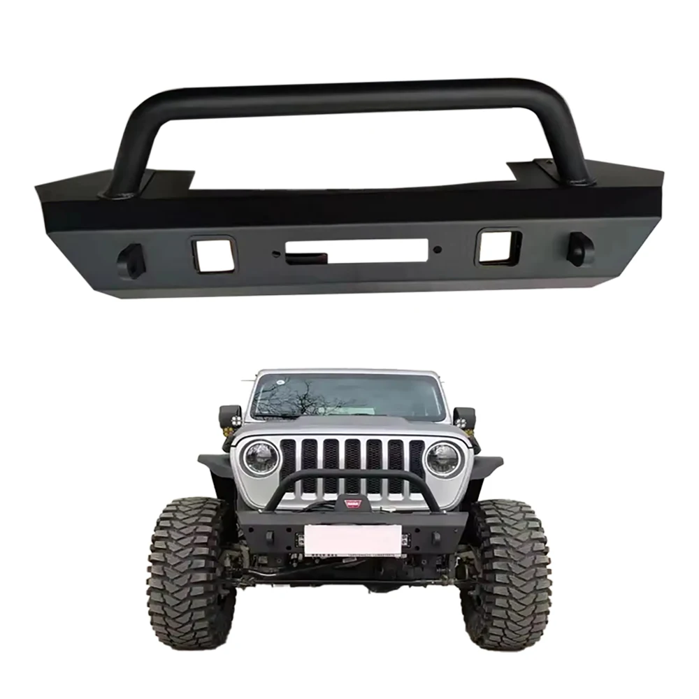 

Для Jeep TJ 1996-2008 JK 2013-2017 JK 2018, производитель автомобиля, распродажа, черные алюминиевые бамперы из нержавеющей стали, бычья планка
