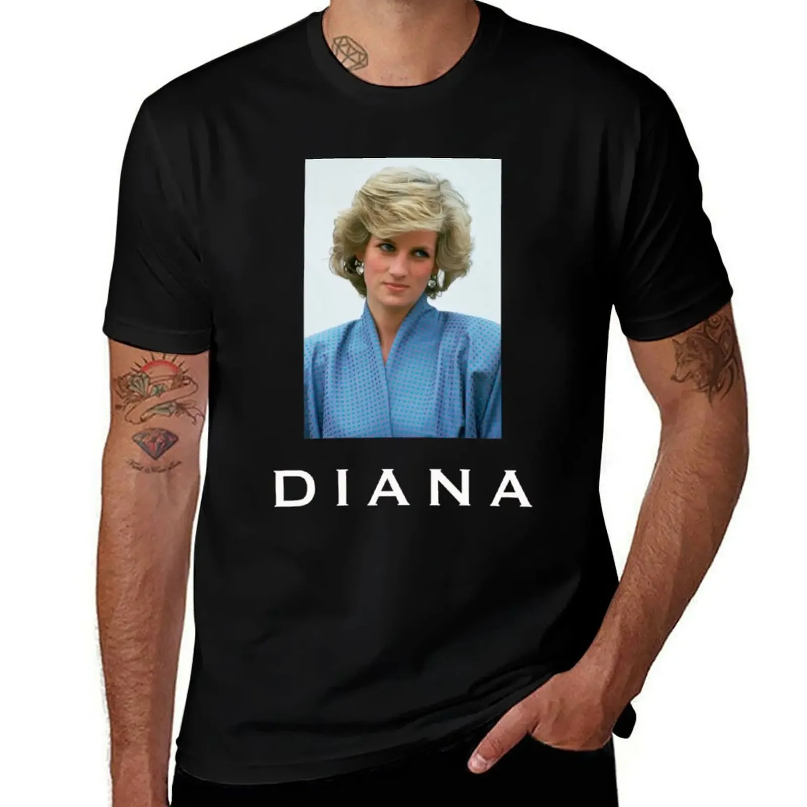 

Princess Diana Fan Art _amp_ Merch T-Shirt vintage graphic tee customs blacks mens t shirts pack