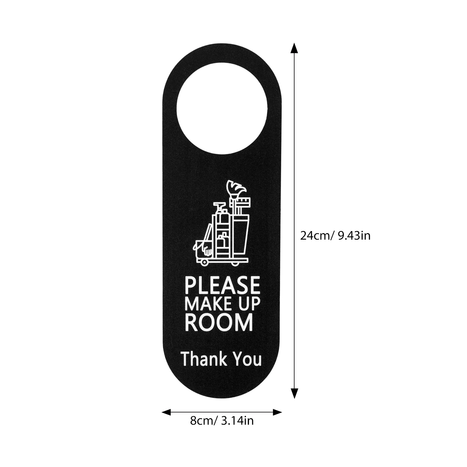 Door Crane Acrylic Sign Office Not Disturb for Please Knock Hanger Room Doorknob Tag