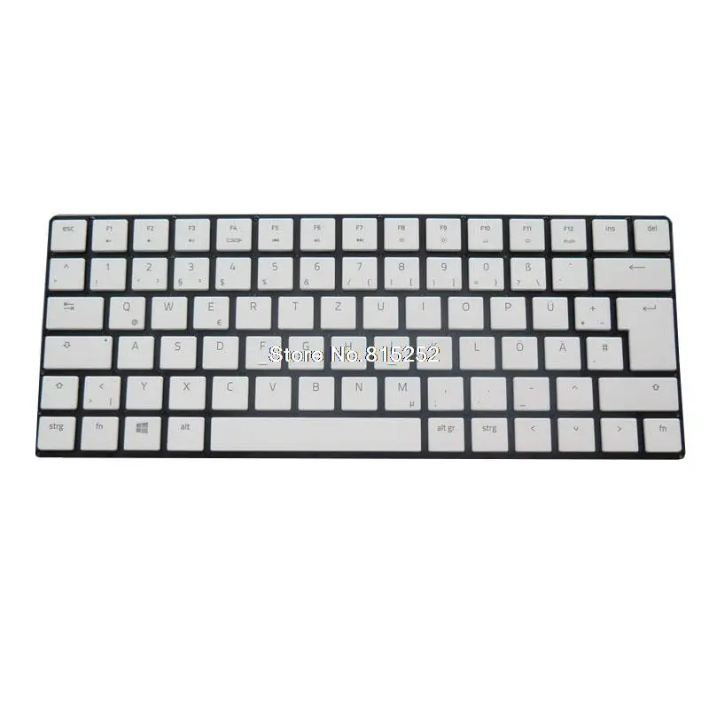 

Laptop Keyboard For RAZER Blade 12363713-00 2H-BBRGMR51011 NBLC4&BX 12618209-00 2H-BC4GMR51011 911100129450 German GR White NEW