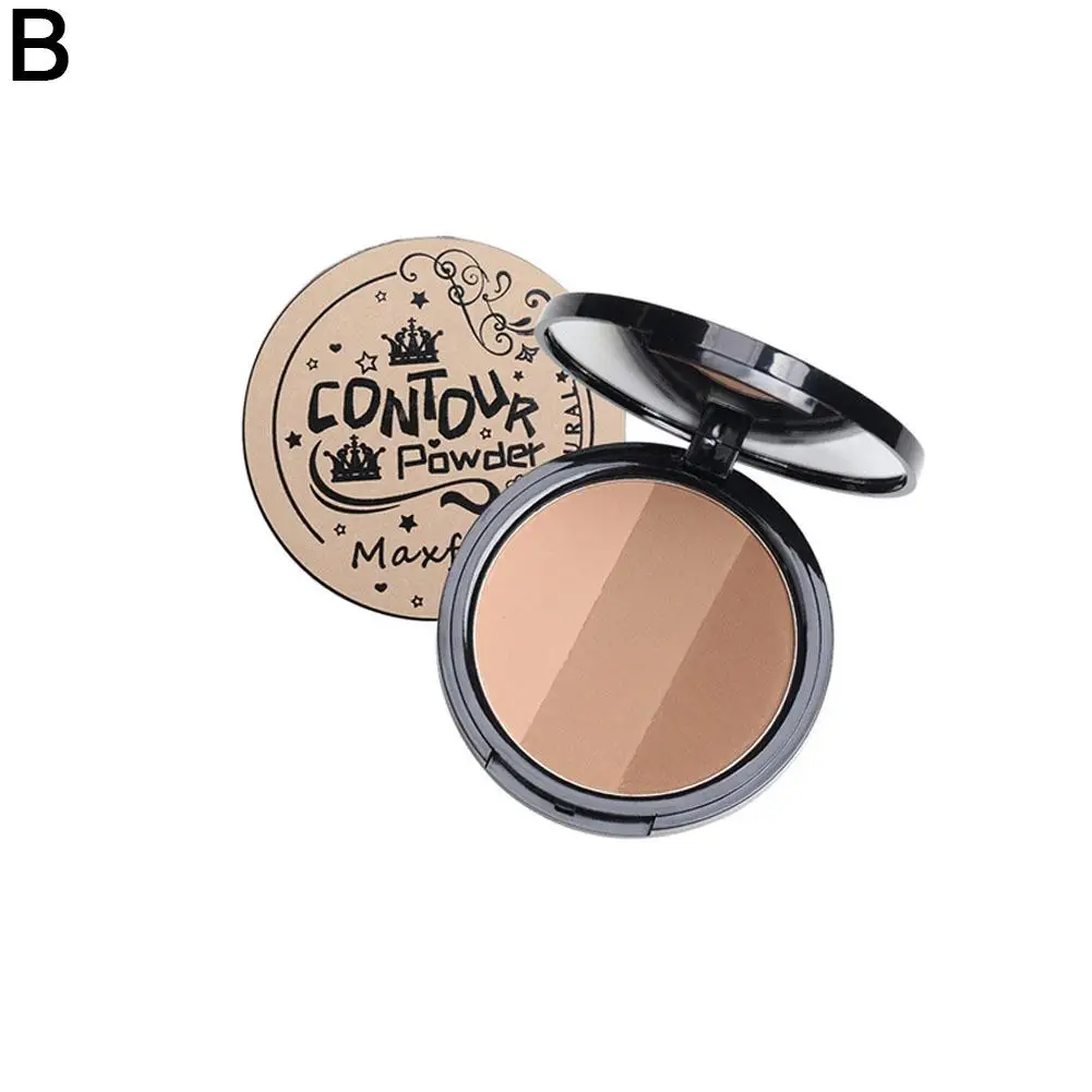 Bronzer Highlighter Palette Face Matte Brown Coffee Blush Pink Highgloss Eyeshadow Shadow Contour Rose Powder Blush H0k4