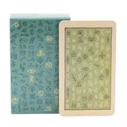 1Box Oracle Cards Green Glyphs Tarot Cards Board Game English Version Standard Tarot Decks for Witch Gift Party Favors Gathering