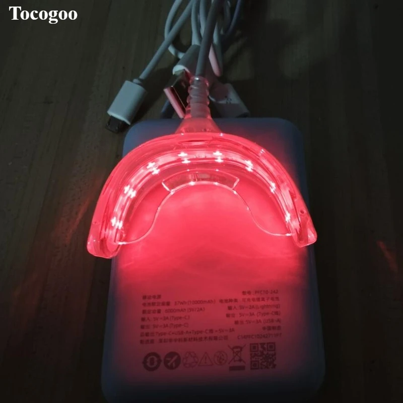 Professional 625nm Dental Red Light Therapy for Cold Sore Gum Inflammation Teeth Sensitivity Oral Healing Tool