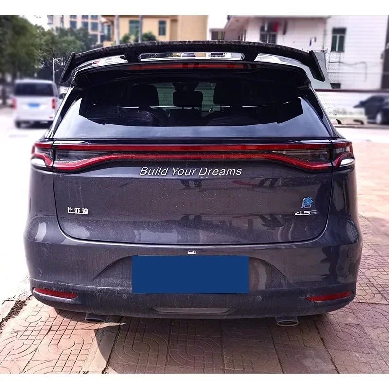 New! Spoiler for BYD Tang EV DM-i DM-P Forged Texture 2018-2023 ABS Rear Wing Trunk Accessories