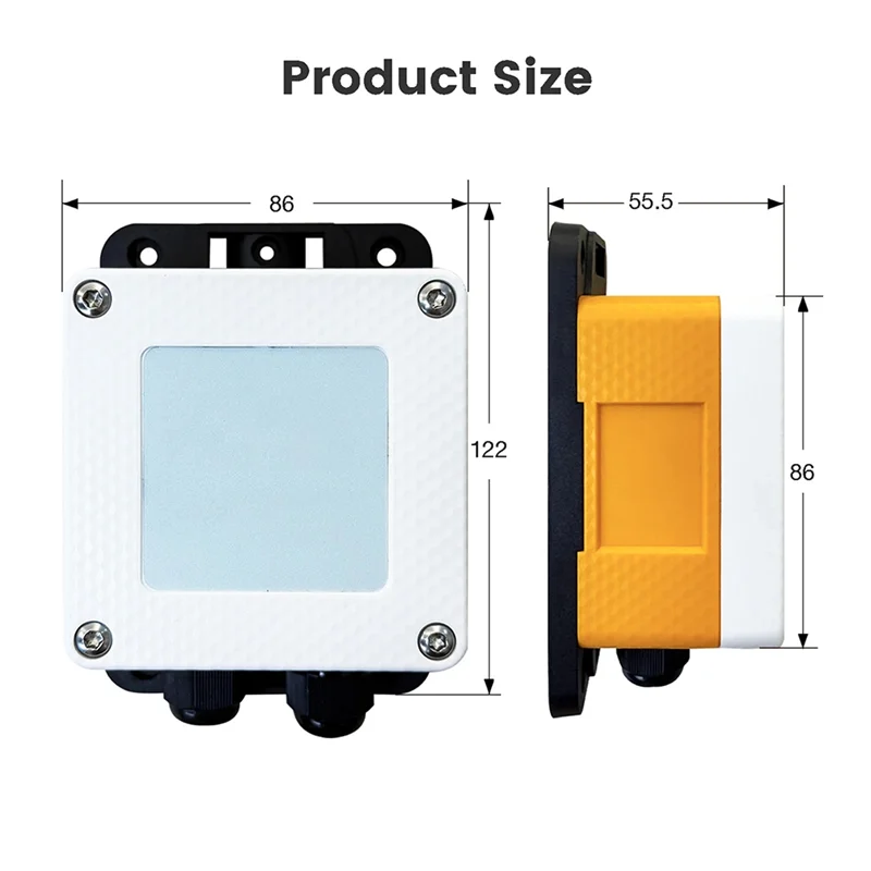 【NUOVISSIMO】Rilevatore di gas portatile Tuya 300M ME204R RF433 Display a LED Dispositivo per la casa intelligente Misuratore del serbatoio del gas Misurazione LGP 1M/50Kg