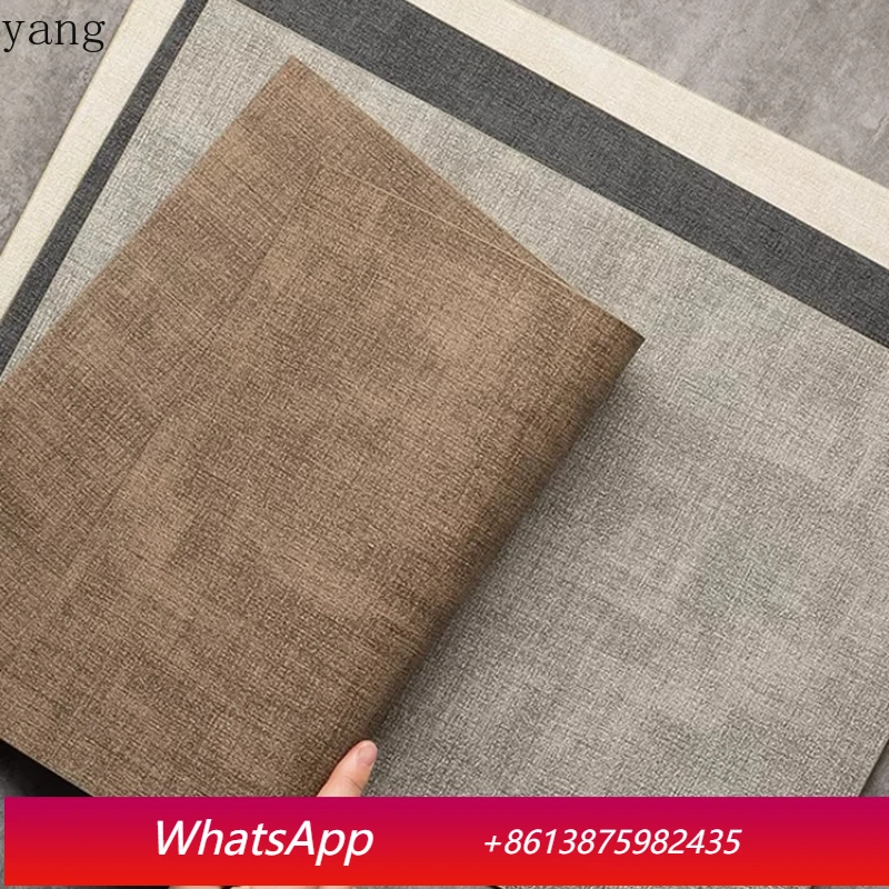 

LMM anti-scalding mat premium leather western food placemat double-sided washable coffee mat teacup mat