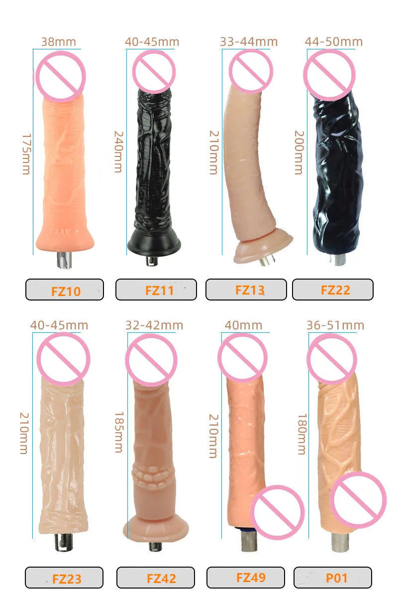 Realistic Silicone Dildos with 3XLR Connector for Sex Machine Attachment Sex Toys juguetes sexuales